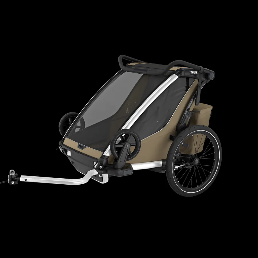 Kinderen Thule Fietstrailerbundels|Fietstrailerbundels-Chariot Cross 2 double infant bundle