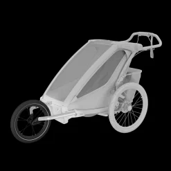 Kinderen Thule Fietstraileraccessoires|Fietstraileraccessoires-Chariot jogging kit 2