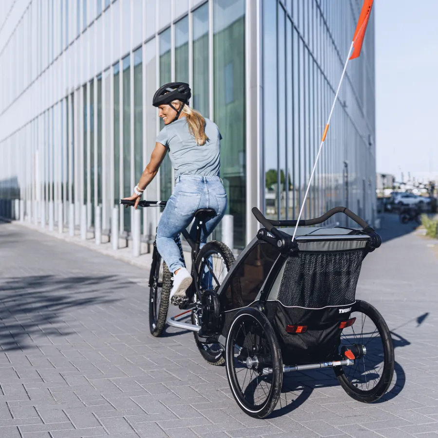 Kinderen Thule Fietstrailers Voor Kinderen|Fietstrailers Voor Kinderen-Chariot Lite double