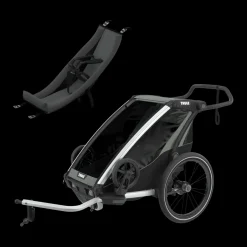 Kinderen Thule Fietstrailerbundels|Fietstrailerbundels-Chariot Lite single infant bundle