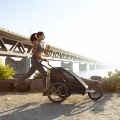 Kinderen Thule Fietstrailerbundels|Fietstrailerbundels-Chariot Sport 2 double jogging Bundle