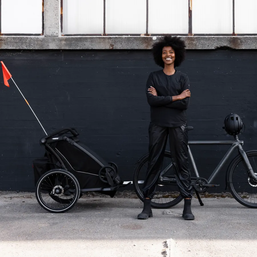 Kinderen Thule Fietstrailerbundels|Fietstrailerbundels-Chariot Sport double infant bundle