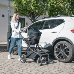 Kinderen Thule Bundels Van Autostoeltjes Met Accessoires-Sleek travel system bundle