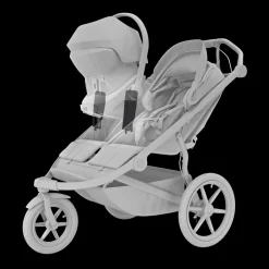 Kinderen Thule Hardloop Kinderwagens En Kinderwagens Voor Alle Terreinen|Dubbele Wandelwagens-Urban Glide 3 double