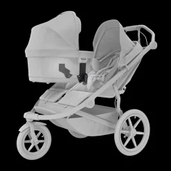 Kinderen Thule Accessoires Voor Wandelwagens-Urban Glide 3 double stroller bassinet adapter